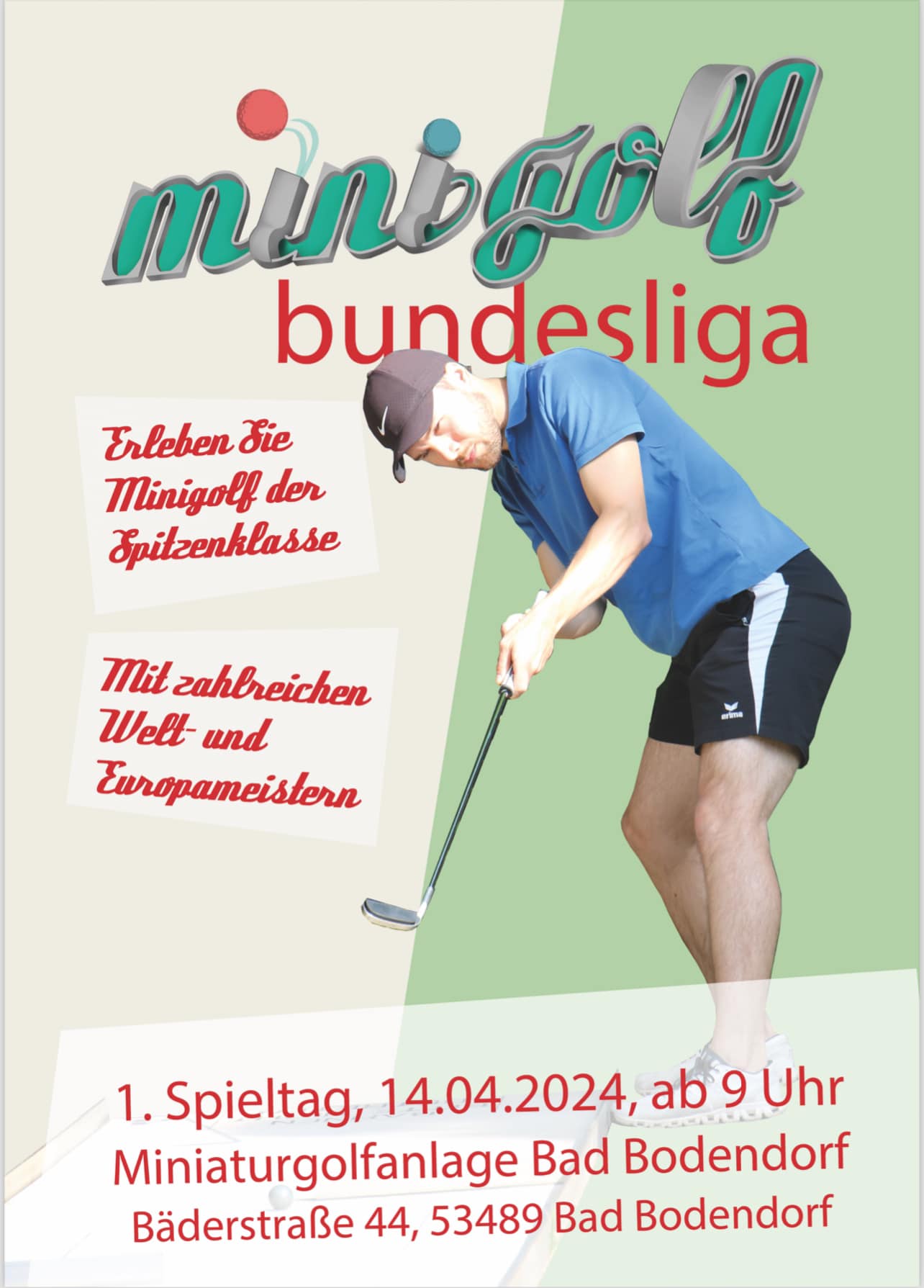 Minigolf Bundesliga @ Minigolfanlage | Sinzig | Rheinland-Pfalz | Deutschland